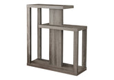 Accent Table, Console, Entryway, Narrow, Sofa, Living Room, Bedroom, Brown Laminate, Contemporary, Modern