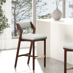 Barstool in White Glacier