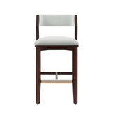 Barstool in White Glacier