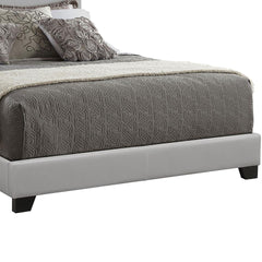 Grey Queen Panel Bed