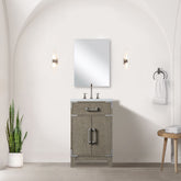 Grey Oak Single Bath Vanity 20 in. W x 18 in. D