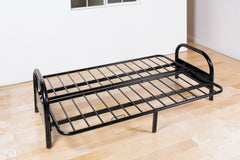 Alfonso Black Finish Adjustable Sofa Frame (Cushion not included)