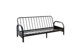 Alfonso Black Finish Adjustable Sofa Frame (Cushion not included)