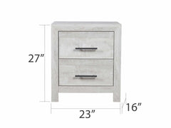DENVER King 5PC Modern Style Storage Bedroom Set Made with Wood in Natural(NJ INVENTORY)
