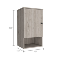St. Angelo Medicine Cabinet, Two Internal Shelves, Single Door, One Shelf