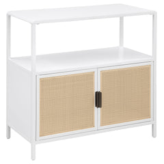 Kenneth White 2-door Radio Weave Accent Cabinet