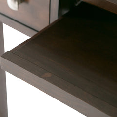 Avalon - Writing Office Desk - Dark Tobacco Brown