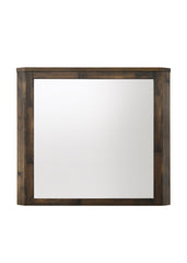 Elettra Rustic Walnut Finish Mirror