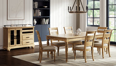 Table with Leaf - Carmel