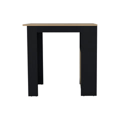 Kitchen Island Wynne, Kitchen, White / Light Oak