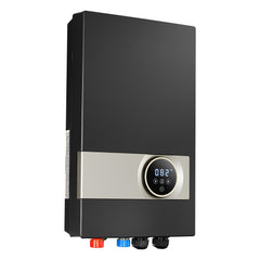 27kW Tankless Electric Water Heater Instant Hot with LCD Touch Child Lock