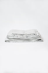 Omne Sleep 4-Piece Pewter Microplush and Bamboo Flex Head California King Hypoallergenic Sheet Set