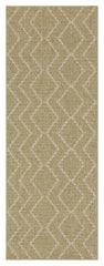 Earth GC_NTL1011 Jute/White 7 ft. 10 in. x 10 ft. 3 in. Indoor/Outdoor Area Rug