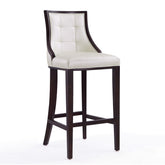 Barstool in Pearl White