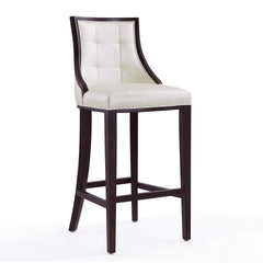 Barstool in Pearl White