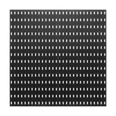 Pegboard Combination Kit 11 x 11" Plastic Pegboard 4 Panels Wall Organizer Black