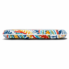 Outdoor Patio Chair Cushions, Water-Repellent U-Shape Thick Foam Seat Cushions with Ties, 17"x16"x2" All-Weather Cushions for Garden, Patio & Dining Chairs (Set of 4)-paisley multi