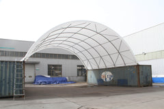 Shipping Container Canopy Shelter 40'x40'x13',11 OZ PE