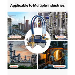 Electromagnetic Gas Pipe Cutting Machine 0.2"-4" Thick Tube 2"-30"/Min