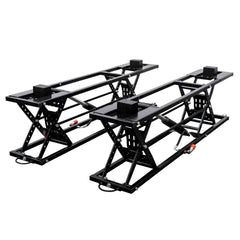 Portable Car Lift - 7,000 LBS Capacity, 26.8" Max Height, Heavy-Duty Quick Jack with Locking Levers, Wheels & 120V Power Unit for Cars, SUVs, Trucks