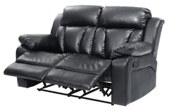 Daria G683-RL Reclining Love seat , BLACK