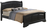 Elegant Traditional Black Full Bed