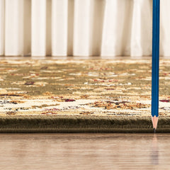 Classic GC_VIN5008 Green 2 ft. 7 in. x 7 ft. 3 in. Area Rug