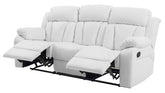 Daria G682-RS Reclining Sofa , WHITE
