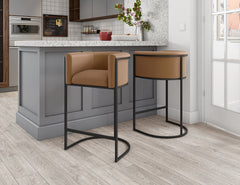 Counter Stool in Camel