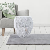 ET3403-18 Side Modern Table White same as B009140737 (CA inventory)