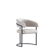 Dining Chair in Light Gray