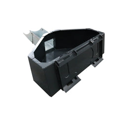 Skid Steer 1/2 Yard Cement & Concrete Bucket with Spout Attachments