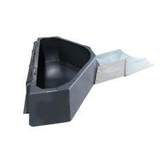 Skid Steer 1/2 Yard Cement & Concrete Bucket with Spout Attachments