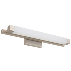 26-Inches Brushed Nickel Integrated LED Bathroom Vanity Light Bar