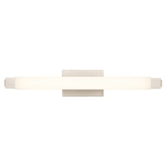 26-Inches Brushed Nickel Integrated LED Bathroom Vanity Light Bar