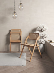 Folding Chair - Set of 2 in Natural