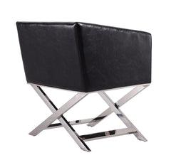 Accent Armchair in Black