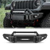 OMU Genesis Series Steel And Aluminum Front Bumper For Jeep Wrangler JL2018+ / Gladiator JT 2020+