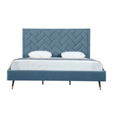 King Bed in Blue