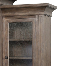 Middleton 79 inch high Right Pier Cabinet, Vintage Hazel Finish