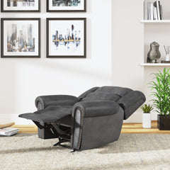 Gray Gliding Recliner