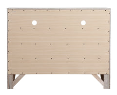 Marilla G1503-TV2 Media Chest , Silver Champagne