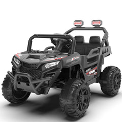 12V 2WD Kids Ride On UTV W/ 2.4G PC,Anti-Collision Bar,High Chassis,Anti-Slip Wheels & 4-Wheel Suspension,Upgraded Battery for 2-Hour Runtime,Provide a safe speed of 1.86-3.11mph for Kids Aged 3-5