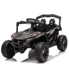 24V Kids ride on UTV W/ 2.4G PC,80W*2,Four-wheel suspension, Anti-Collision bar, High Chassis and Anti-Slip Grip wheels, Bluetooth and Music,Provide a speed of 1.86-3.11mph for Kids Aged 3-5