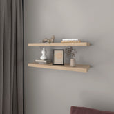 Floating Shelf Dallas, Living Room, Light Pine