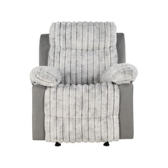 Bruni Grey Glider Recliner