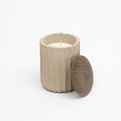 Jar Candle Ecomix Wax Fill With Wooden Lid - Vanilla Lavender, 6oz