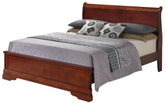 Charming Cherry Wood Bed With Traditional Flair