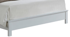 Elegant Full Bed In Versatile White