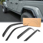 Front & Rear Fenders Compatible with 2020-2024 Jeep Wrangler Gladiator JT Sport & Willys( Fit JT Original low Fender )